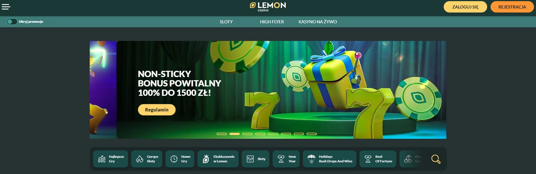 lemon Casino Strona główna